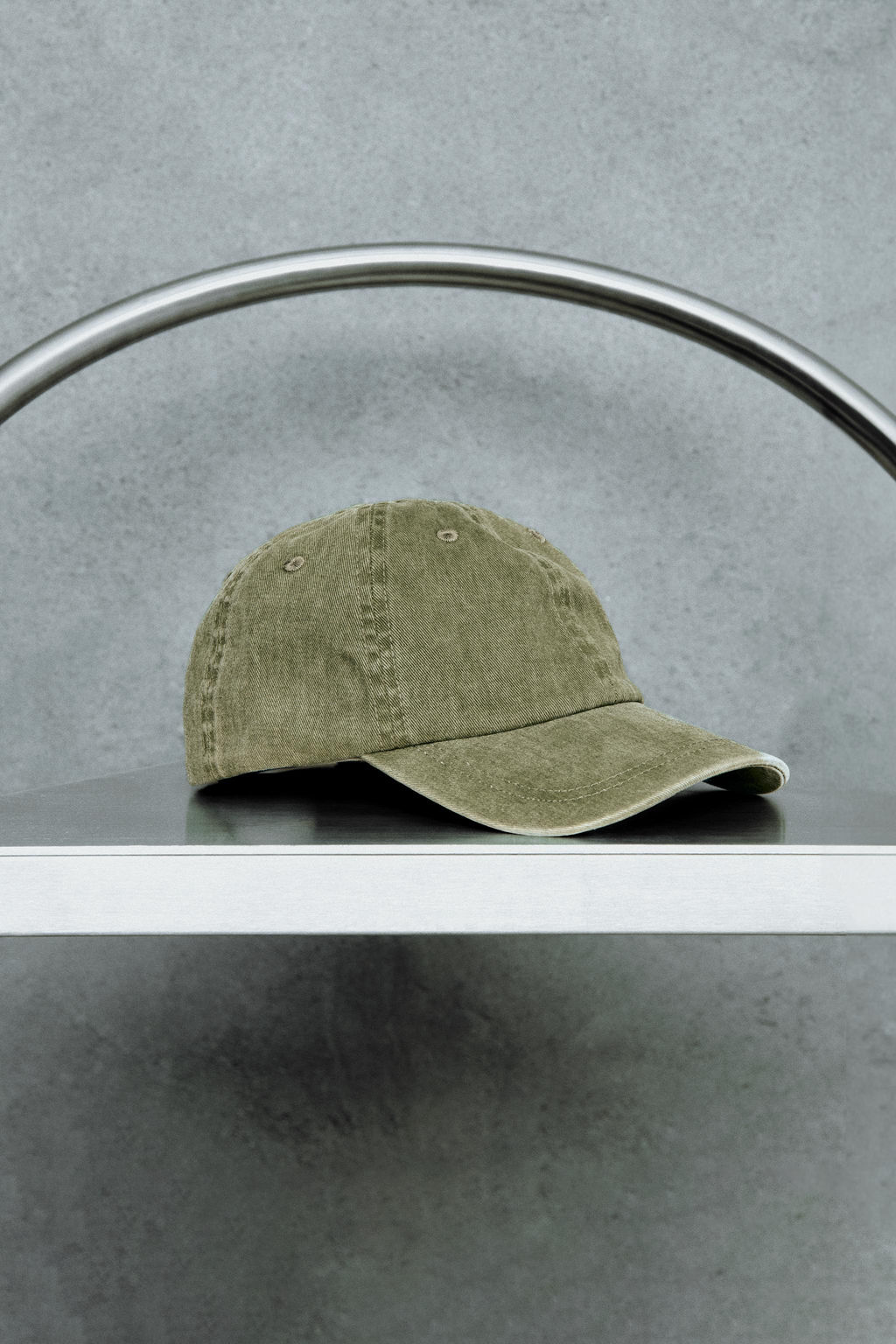 STORIESZ - GORRA EFECTO LAVADO / Verde - Zara фото 5
