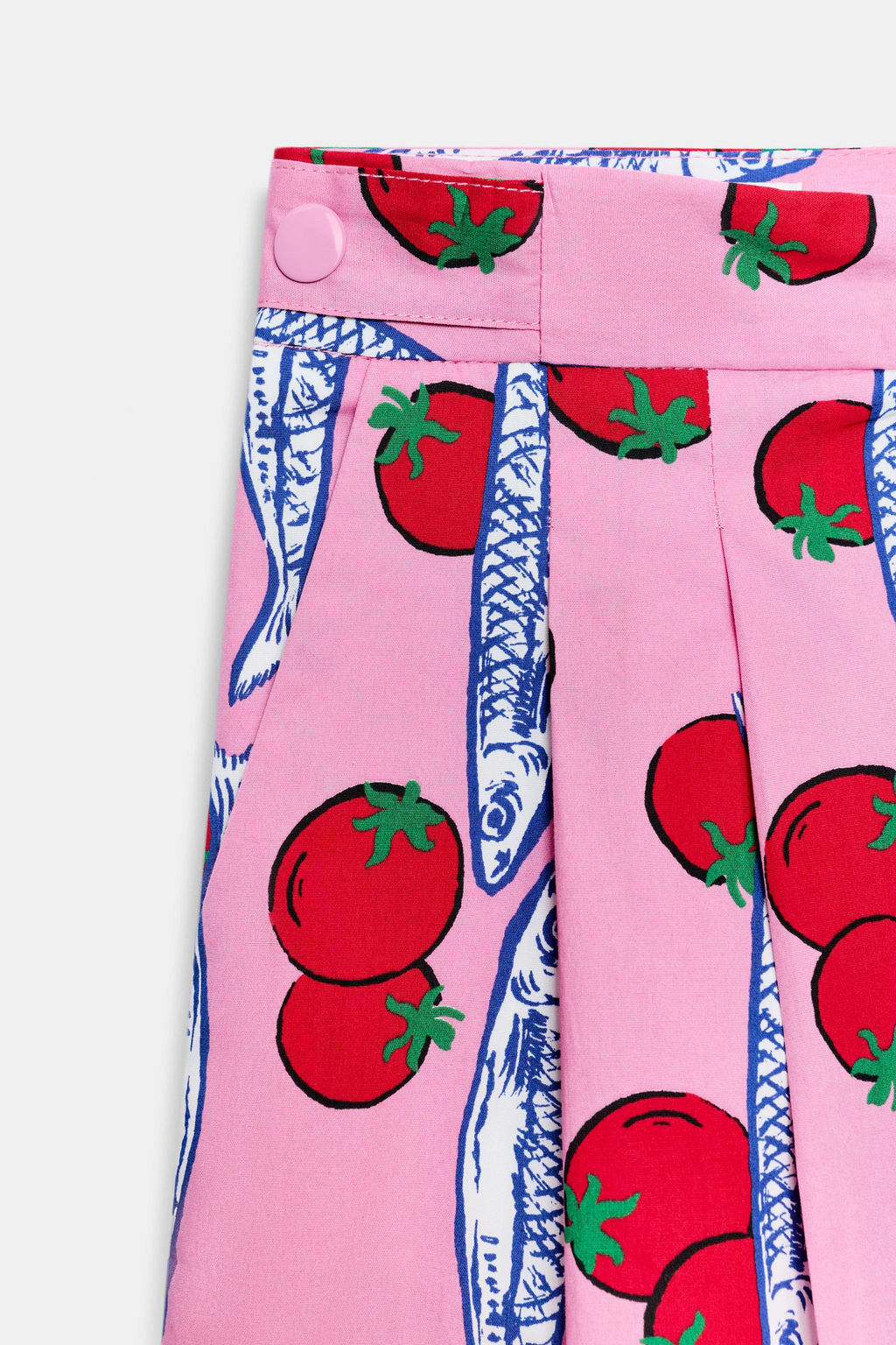 BERMUDA ESTAMPADA PINZAS / Multicolor - Zara фото 8