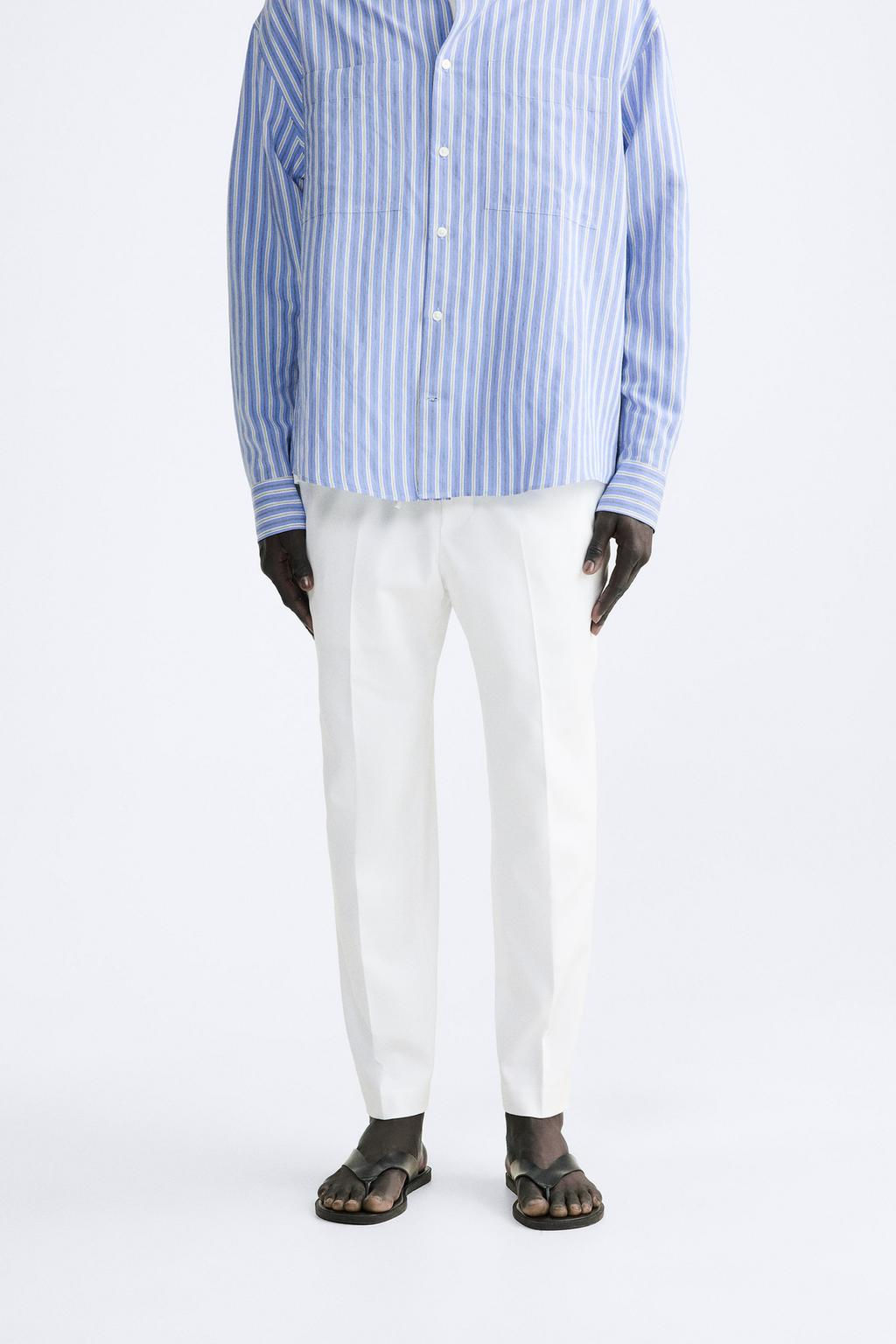 ZARA COMFORT FIT JOGGER BEL PANTOLON  фото 12