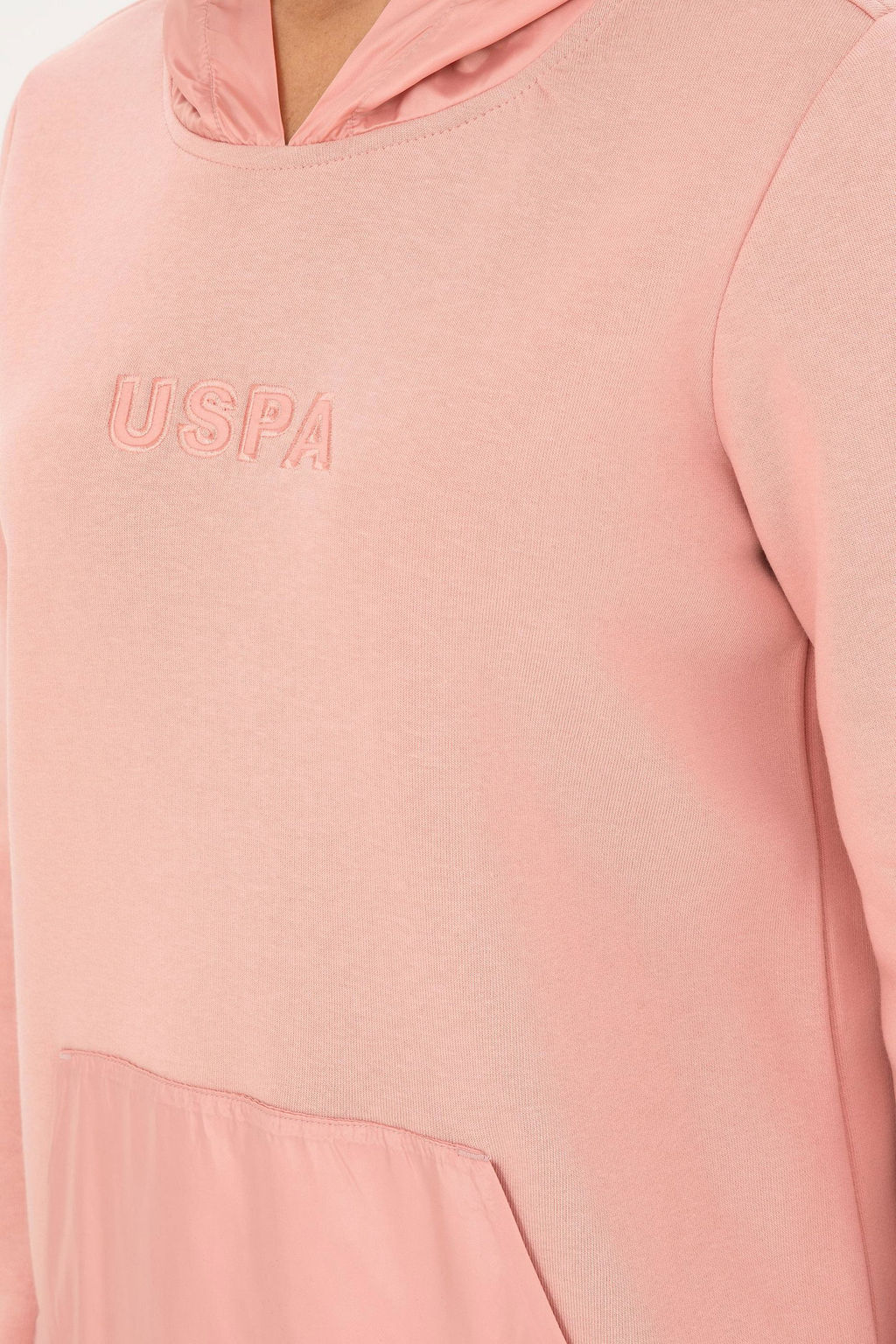 Женский пудровый свитшот - U.s. polo assn фото 7