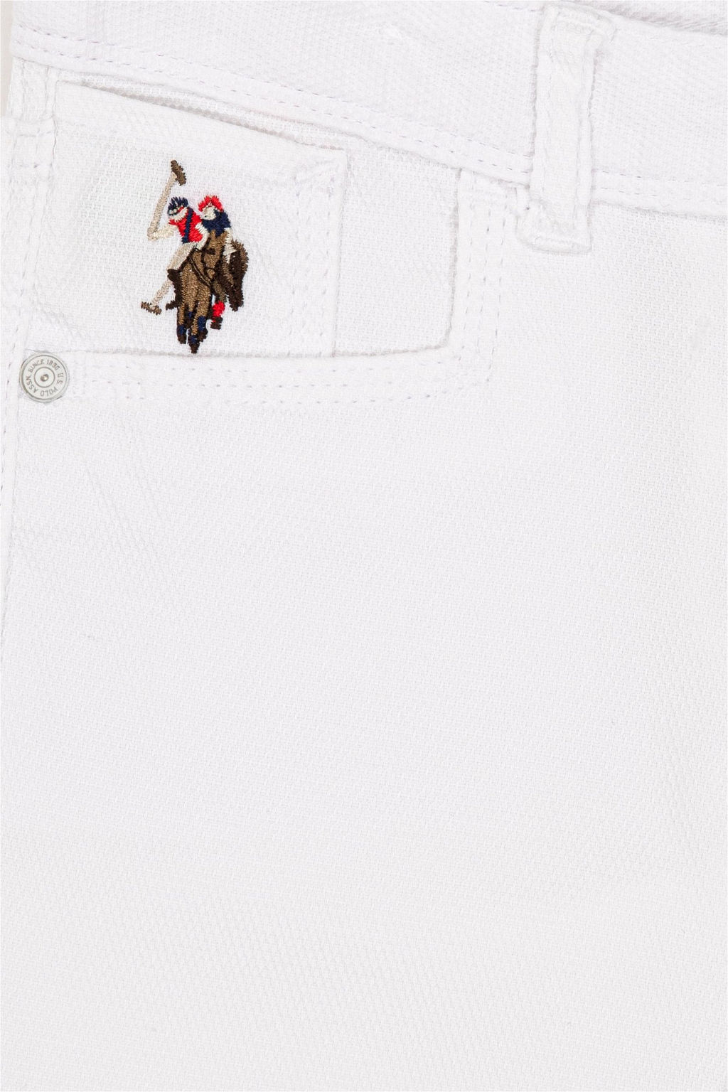 U. S. Polo Assn Белые брюки из плотной ткани для мальчика - U.s. polo assn фото 8