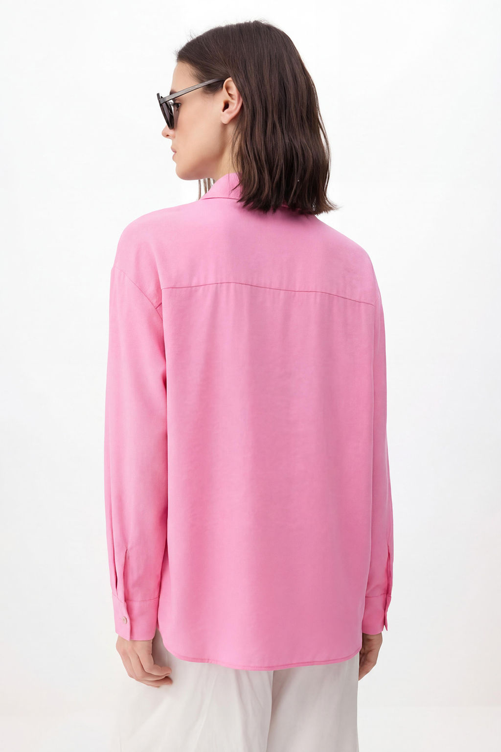 Pembe Genis Kal?p Modal Gomlek TWOSS26GO00077