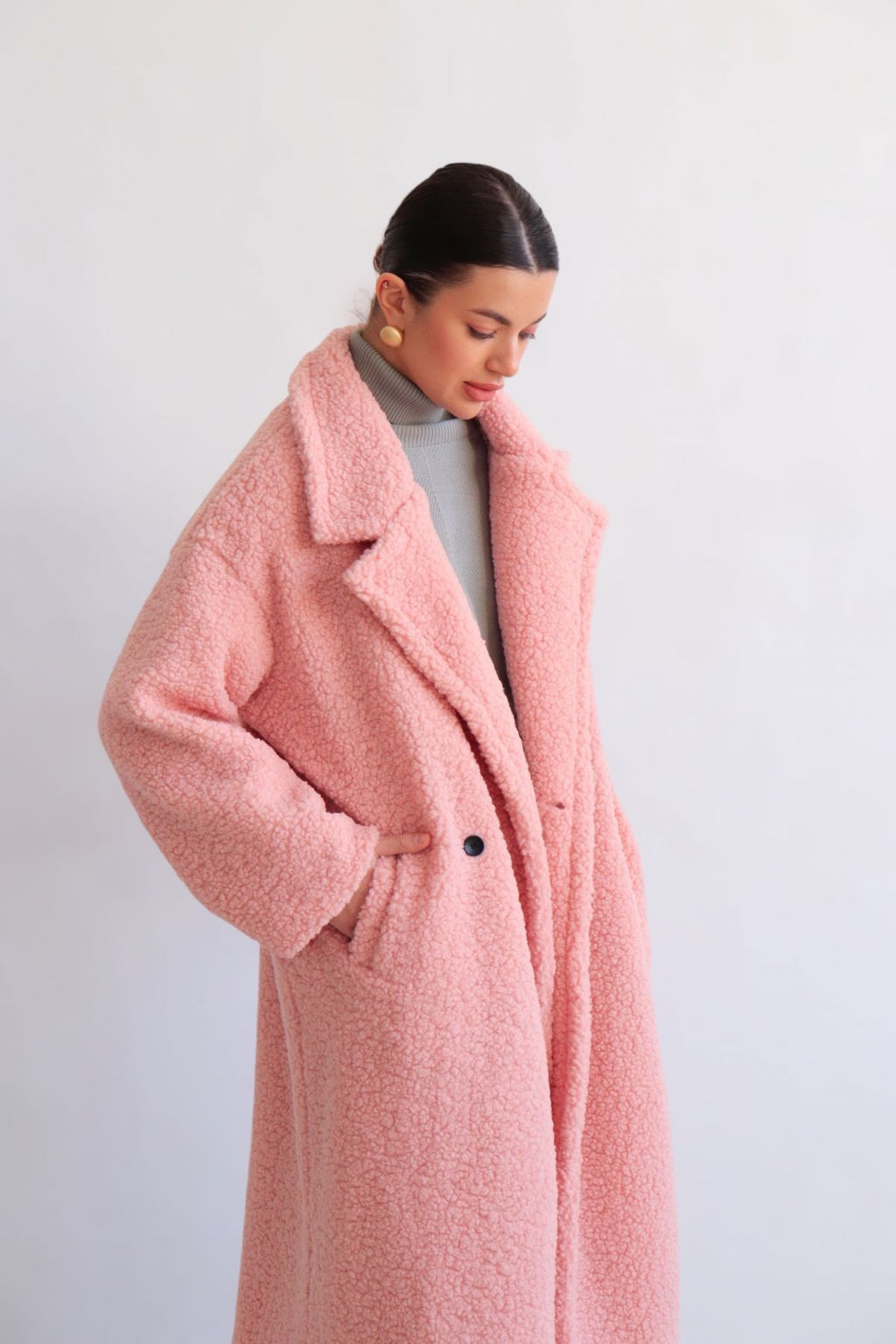 Martichelli Шубка розовая  фото 4