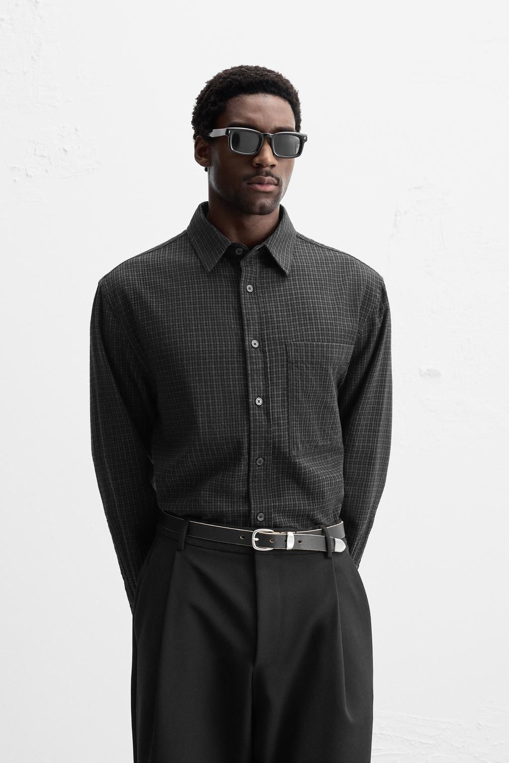 SOFT COTTON SHIRT - Zara фото 10