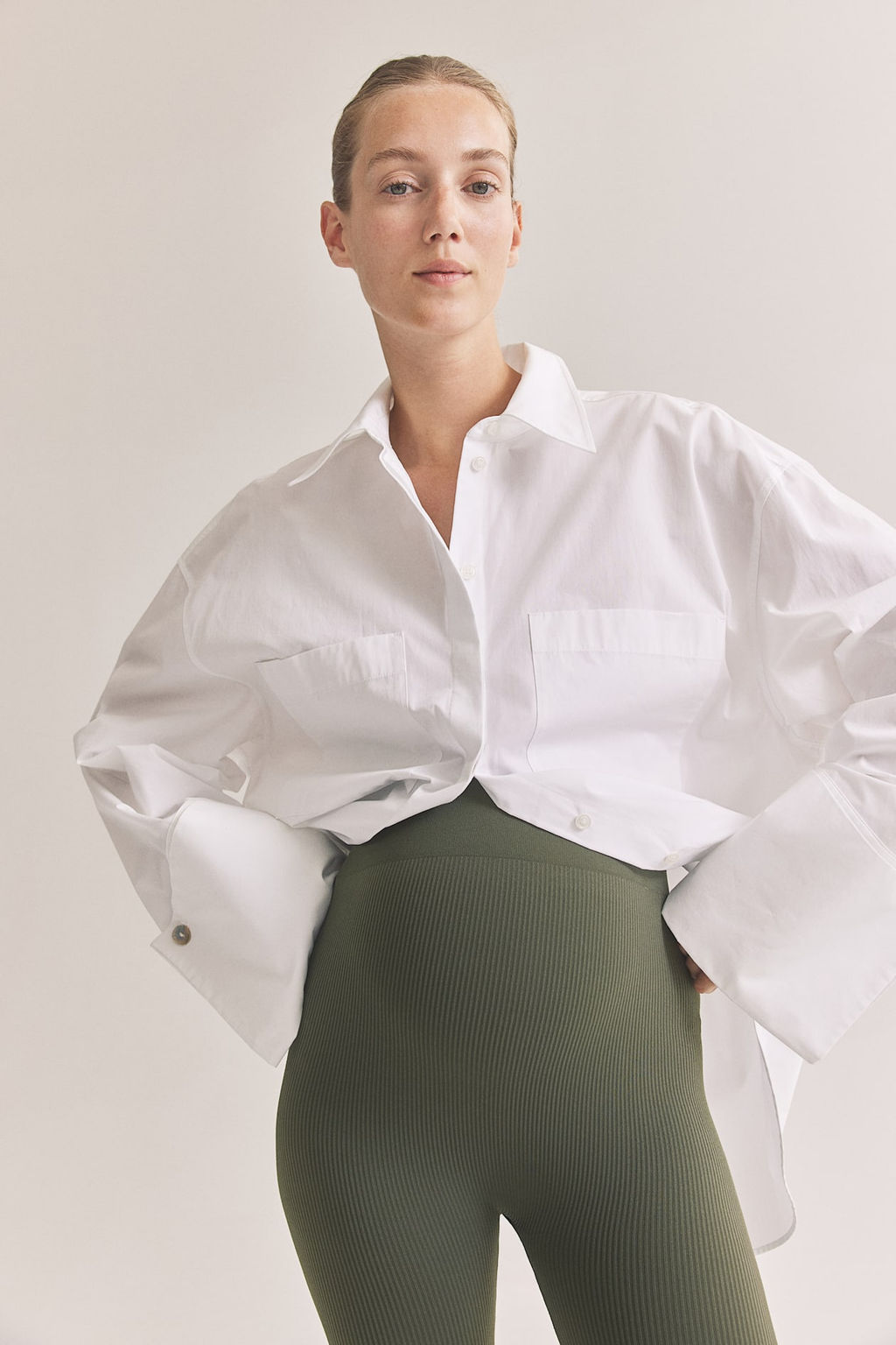 MAMA Leggings de canale Seamless - H&m фото 2