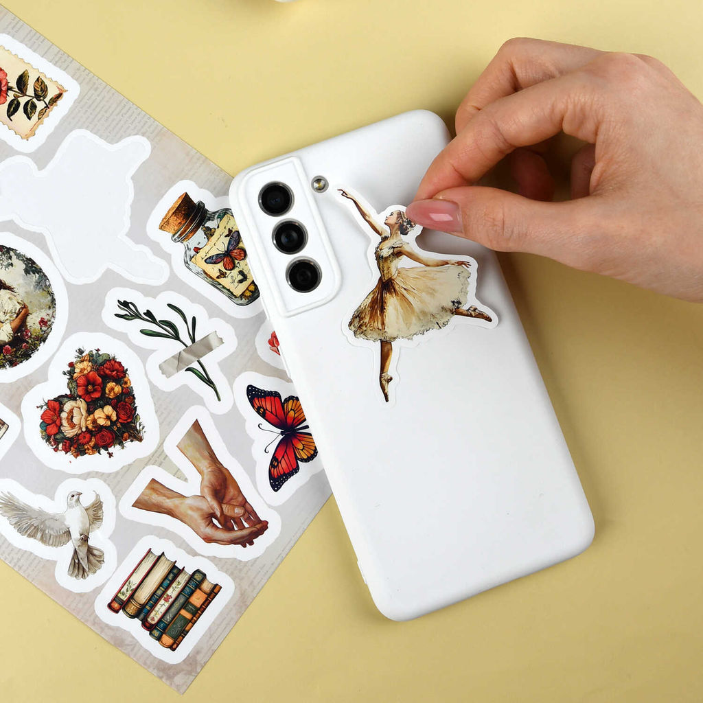 Набор наклеек. Серия "Любимые стикеры" арт. 72041 ВИНТАЖ 1 /148х210 мм,