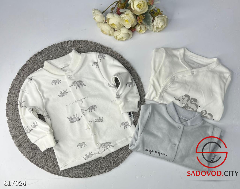 Кофточки детские на кнопках - Bruno фото 3