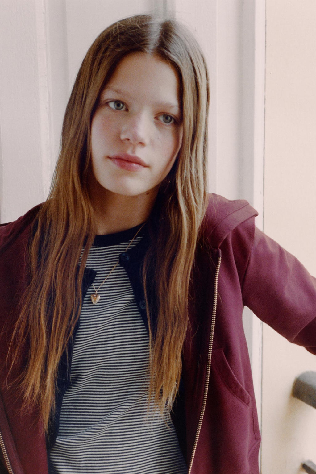 PLAIN ZIP-UP HOODIE - Zara фото 5