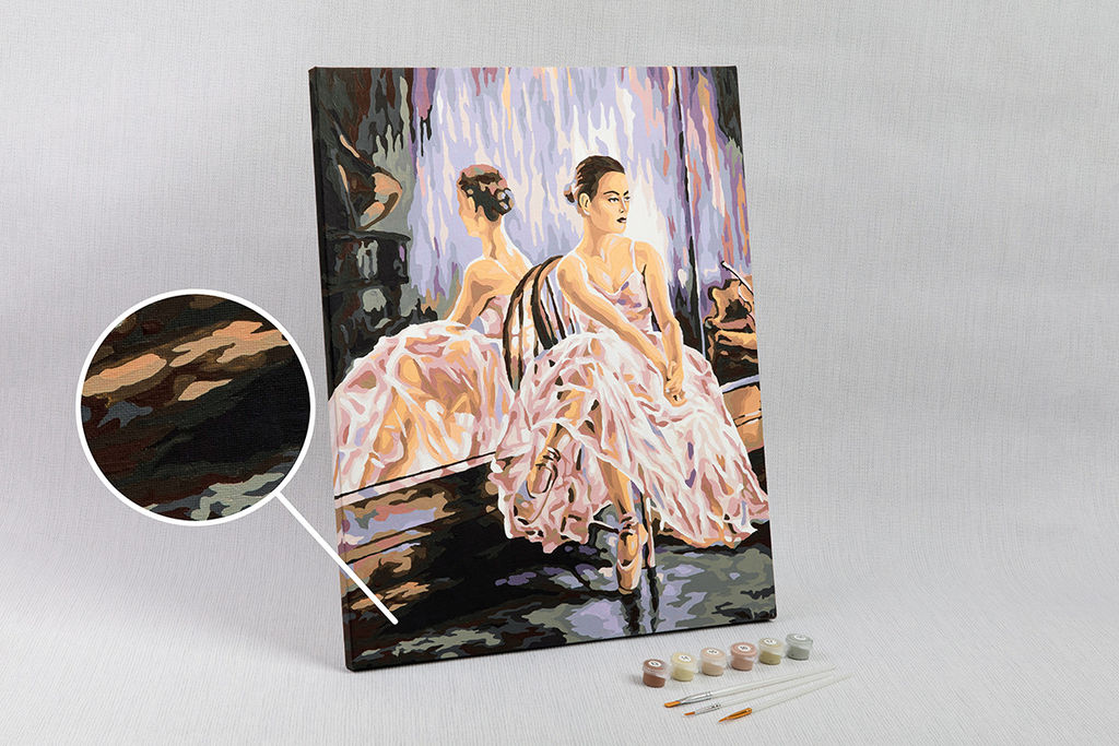 ФРЕЯ PNB/R1 №70 Набор для раскрашивания по номерам 50 х 40 см Балерина  фото 6