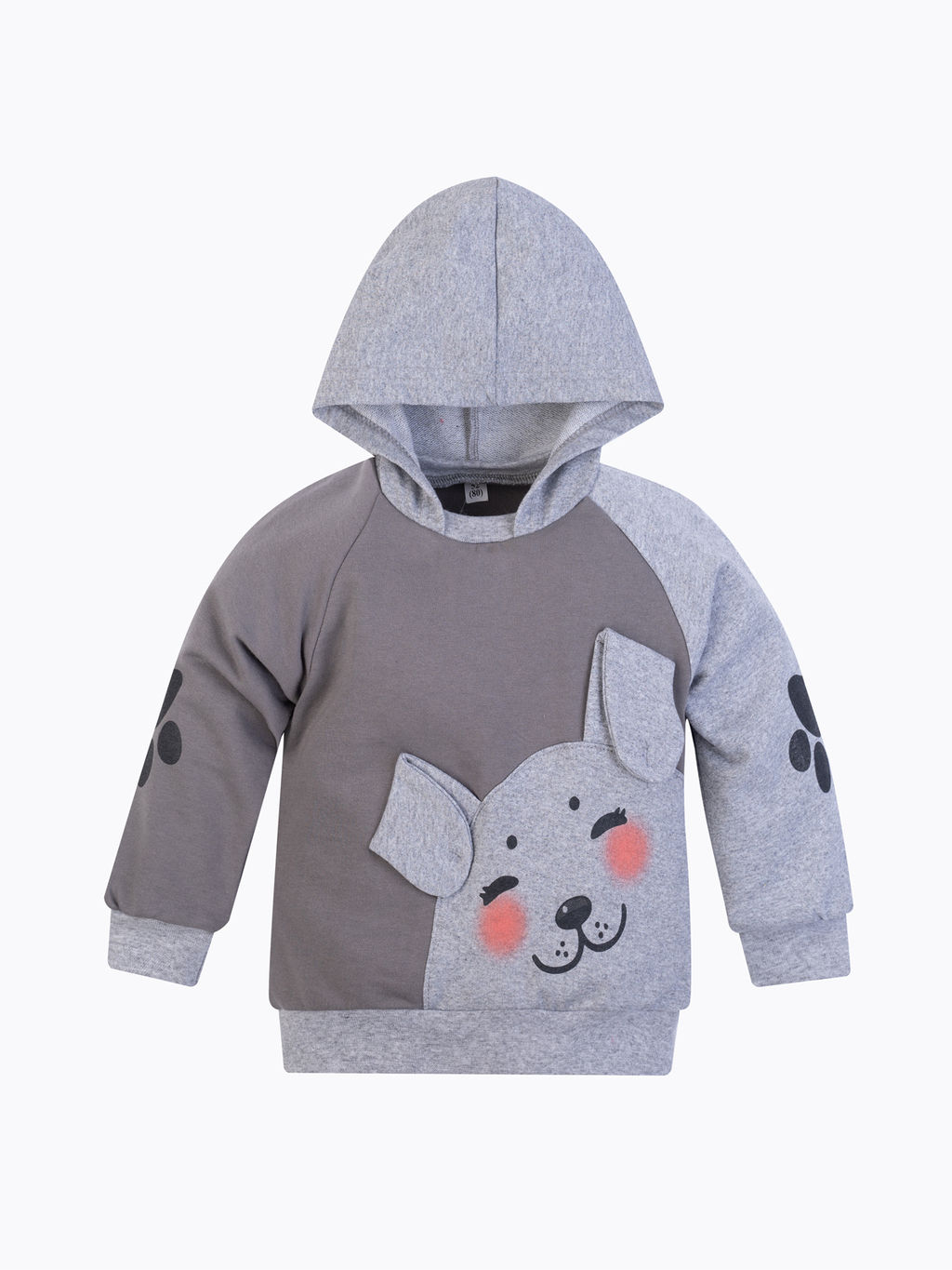 Костюм детский серыймеланж собака