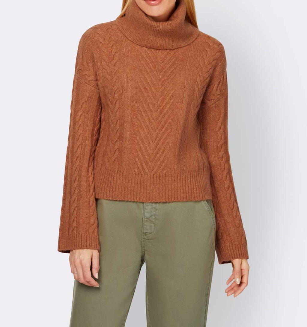 Пуловер, цвета папайи - Linea tesini фото 3