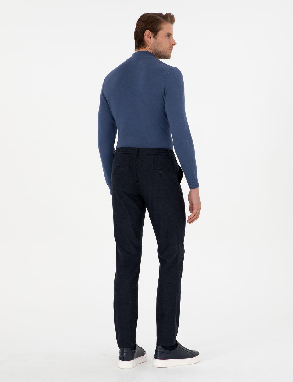 Lacivert Ex. Slim Fit Kuma_ Pantolon