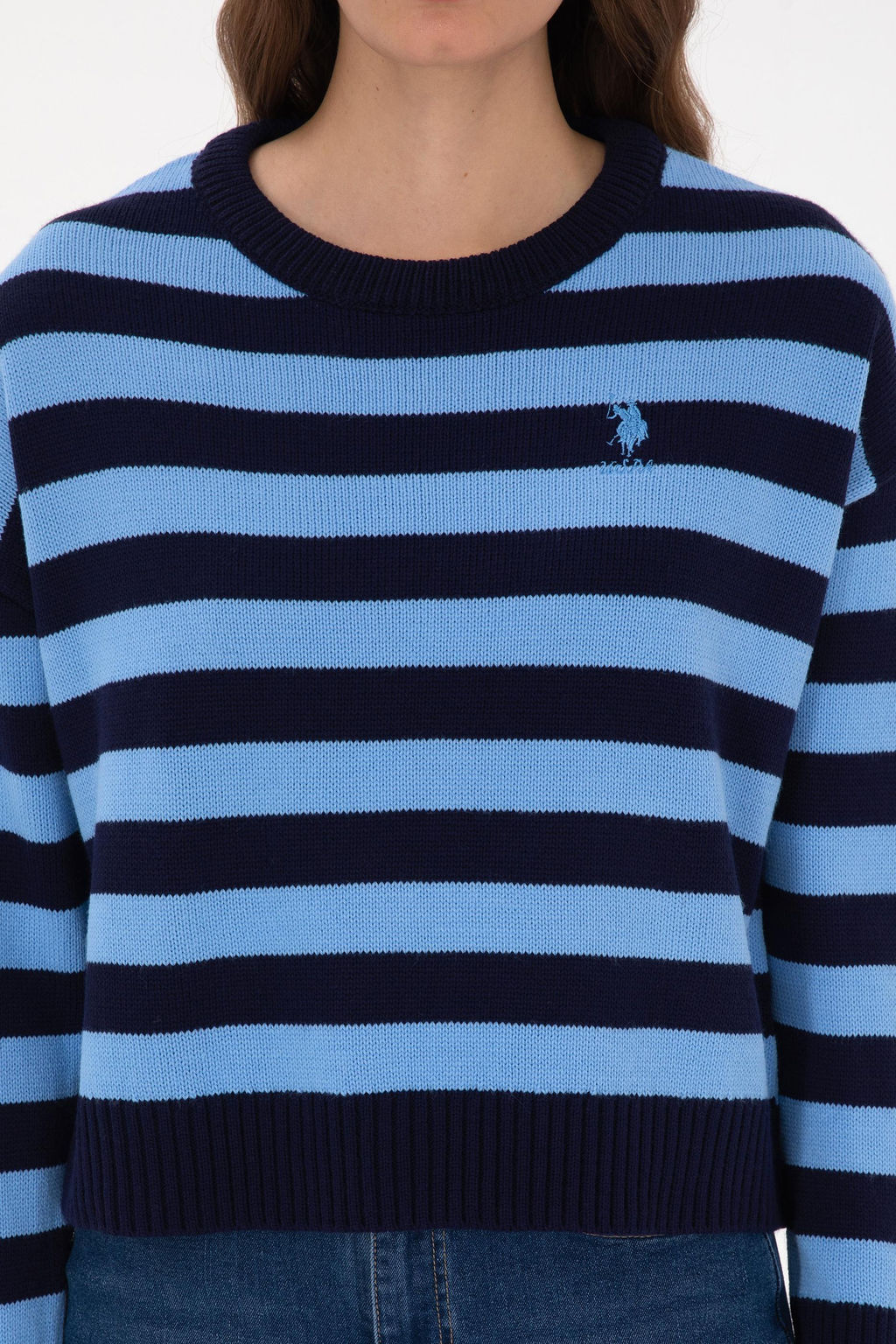 Kad_n Lacivert Kazak - U.s. polo assn фото 6