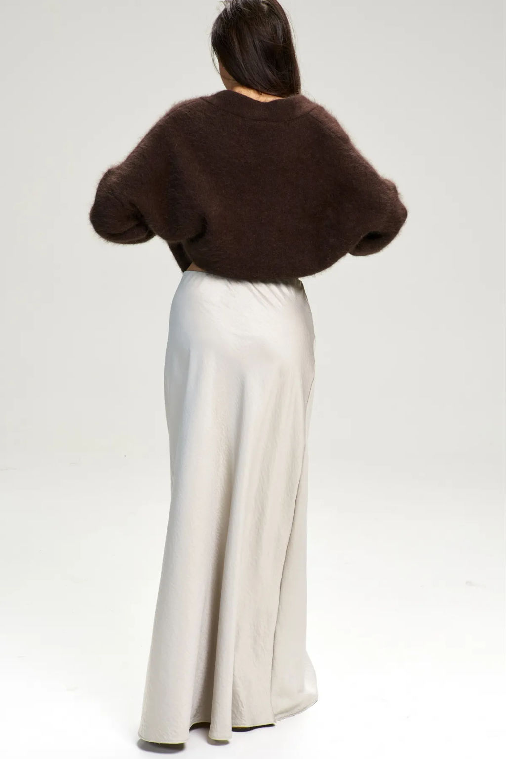 Юбка-годе атласная Ivory - Erist store фото 7