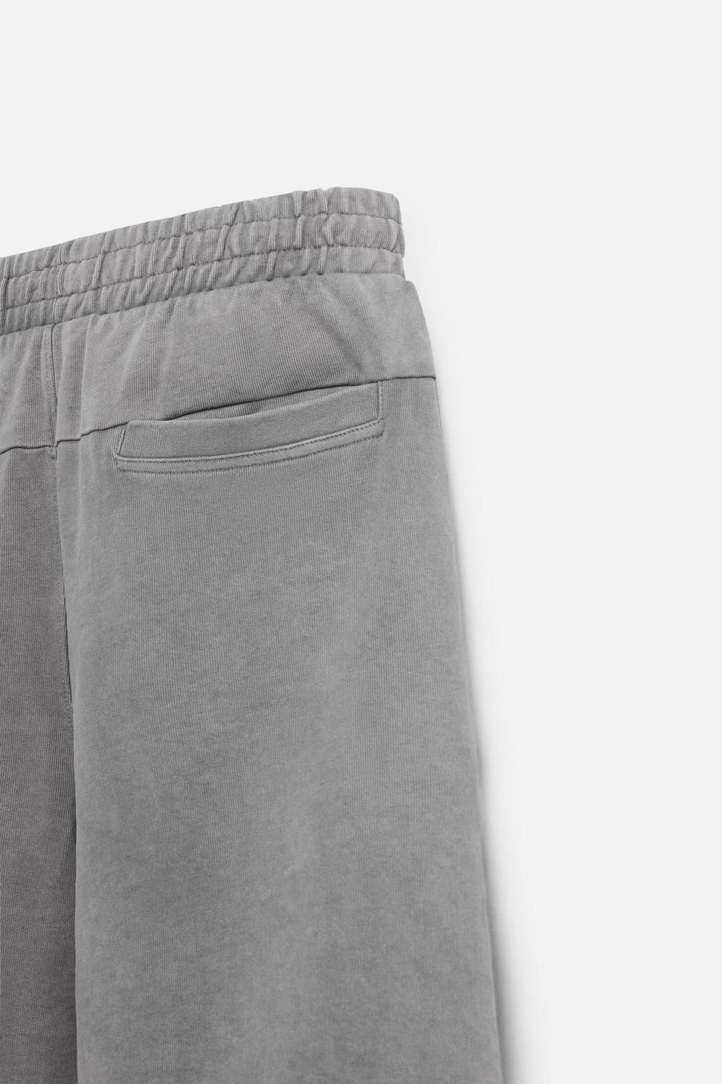 RELAXED FIT JOGGER BERMUDA SHORTS - Zara фото 20