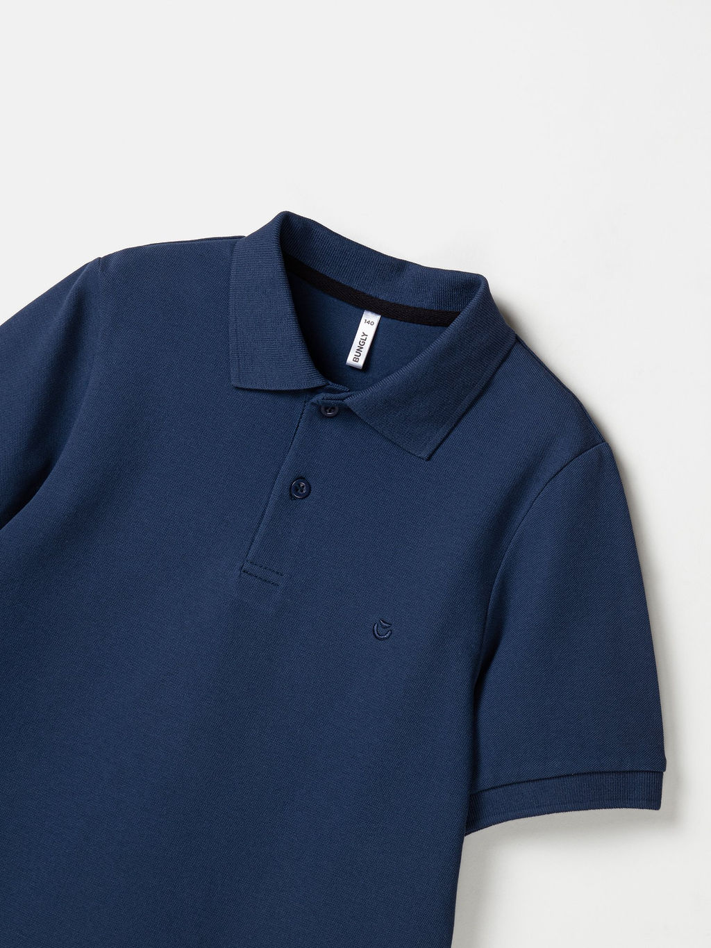 Футболка поло Синяя 7+ - Bungly фото 3