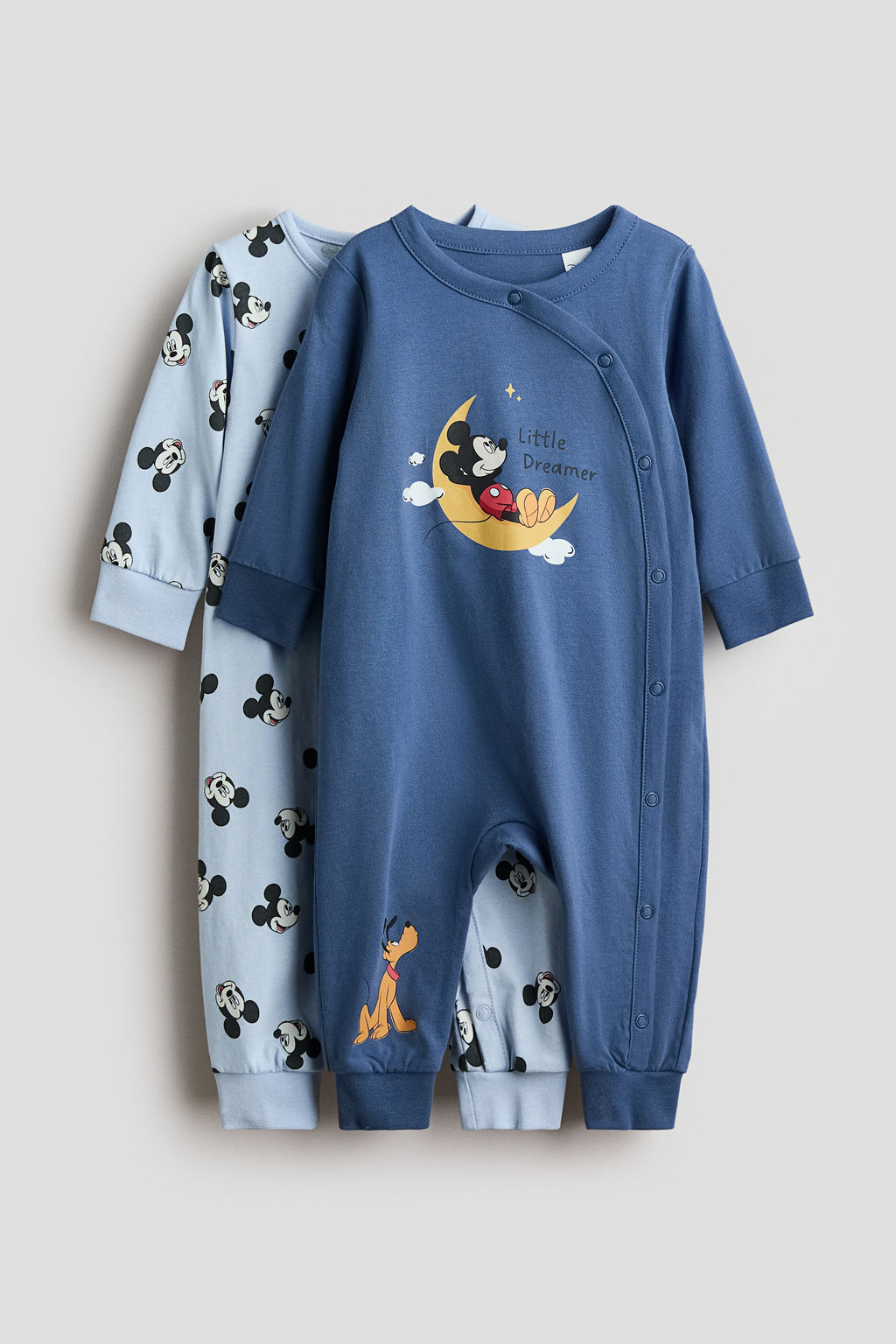 Pack de 2 pijamas enteros en algod?n estampado