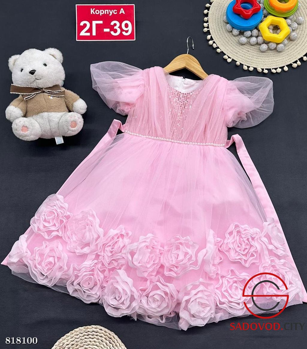 Платье для девочки нарядное - Bruno фото 3