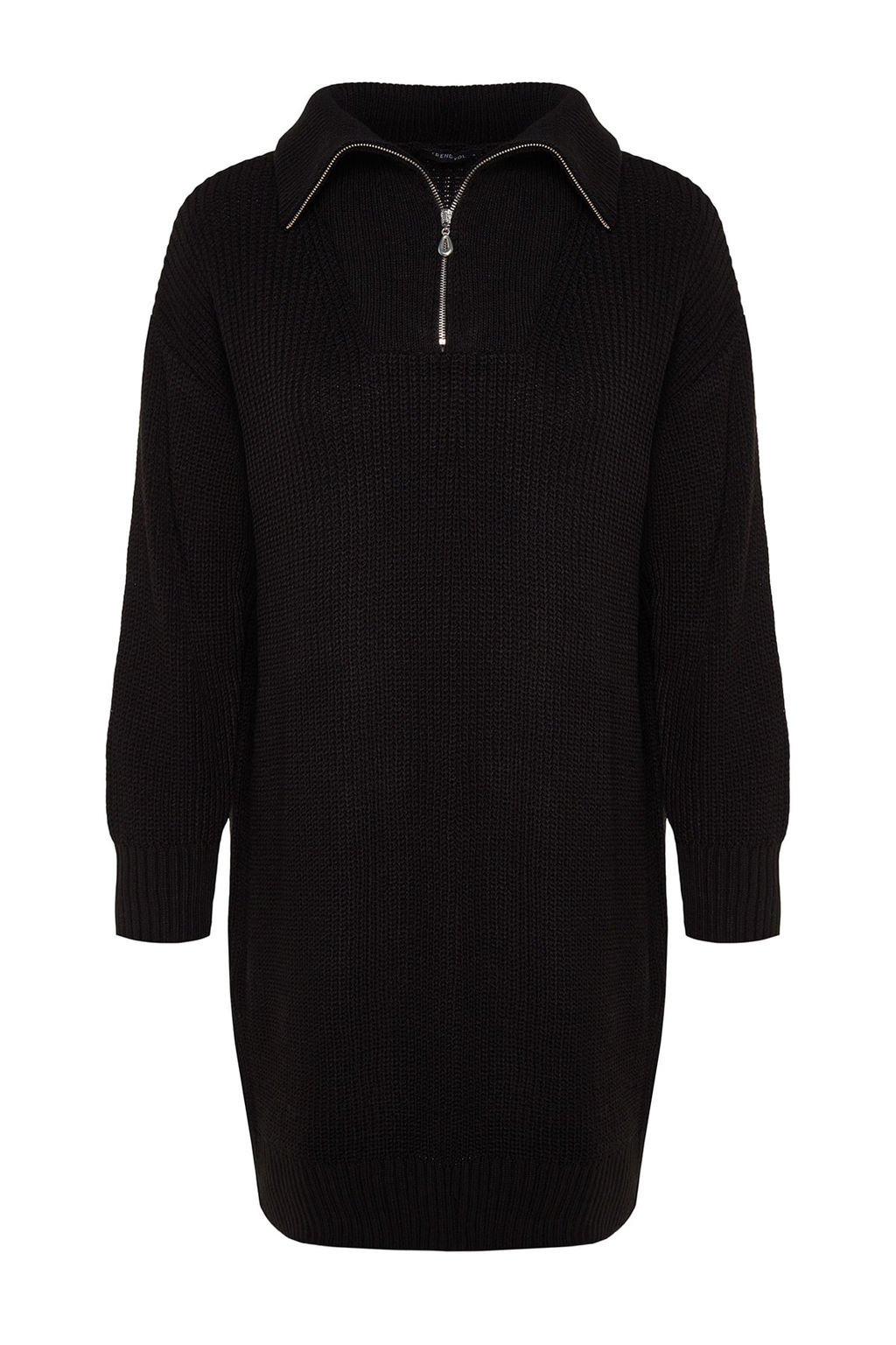 TRENDYOLMILLA Tas Mini Triko Fermuarl? Elbise TWOAW24EL00062  фото 13