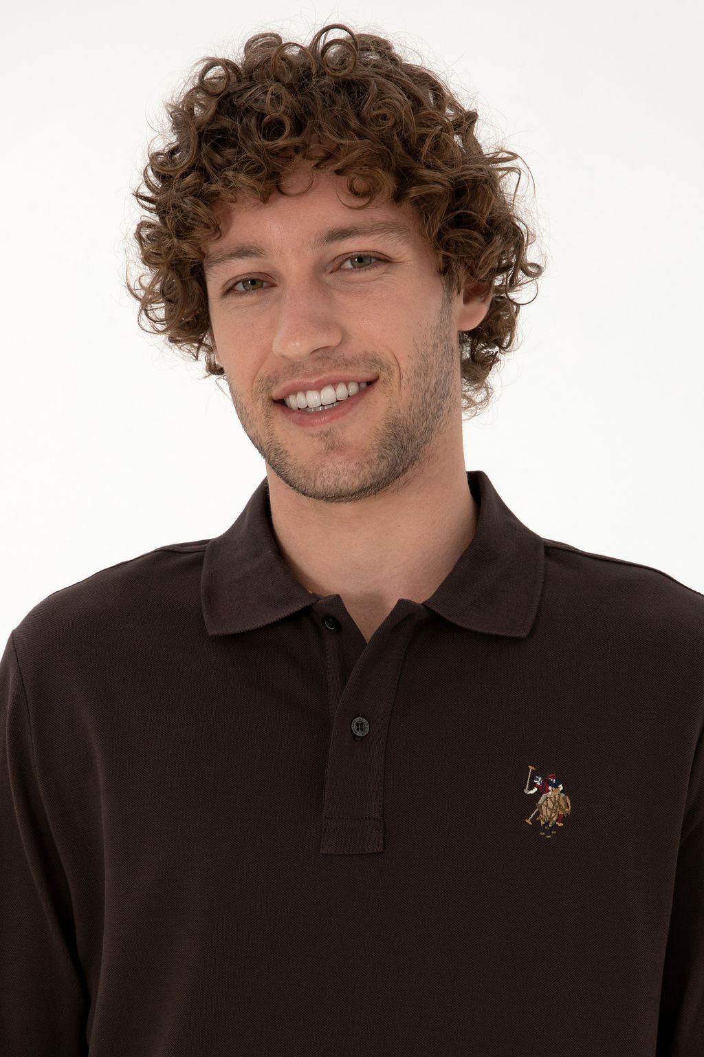 Erkek Koyu Kahverengi Basic Sweatshirt Sepette S_rpriz _ndirim - U.s. polo assn фото 9