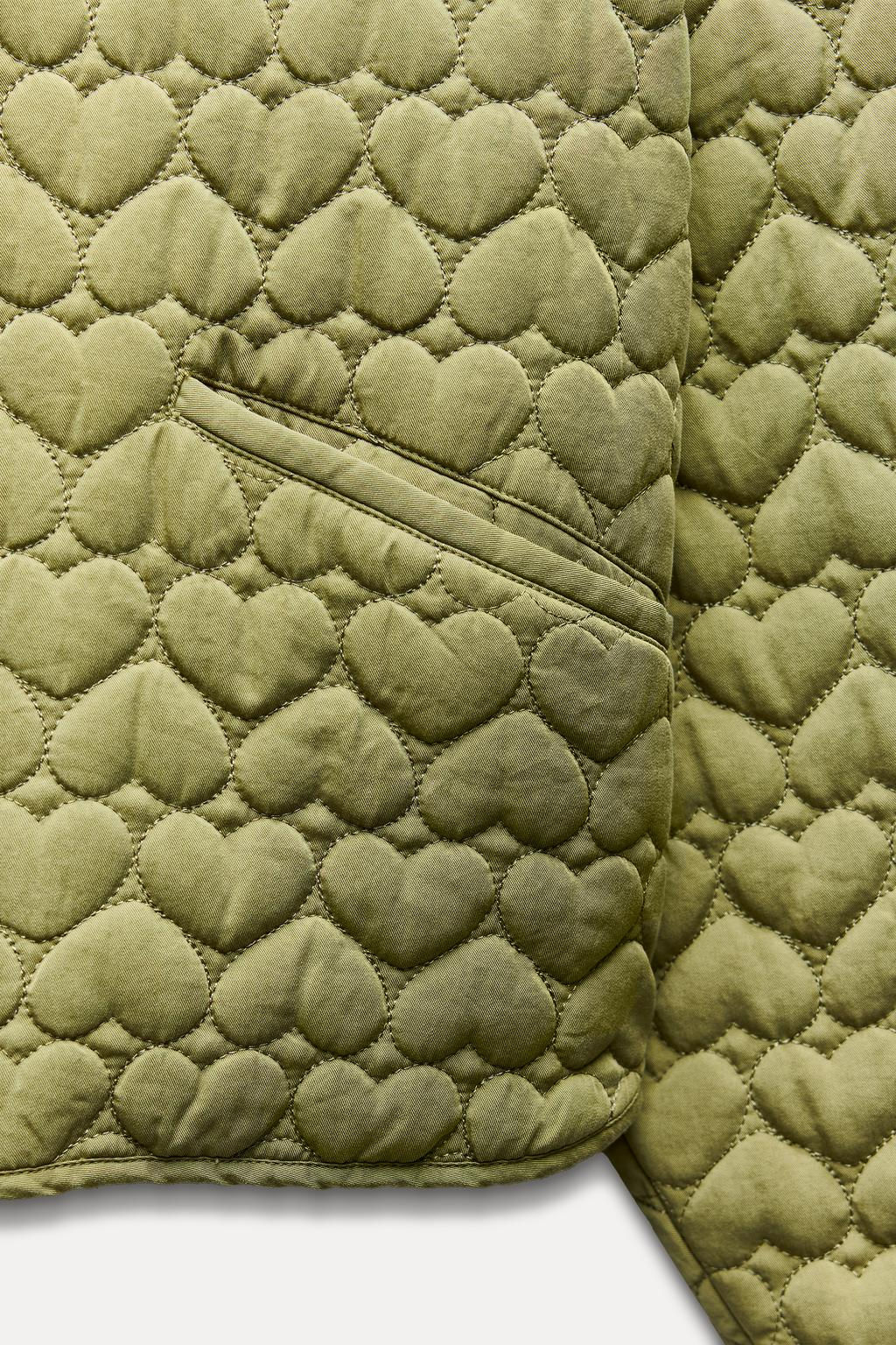 HEART PUFFER JACKET - Zara фото 8