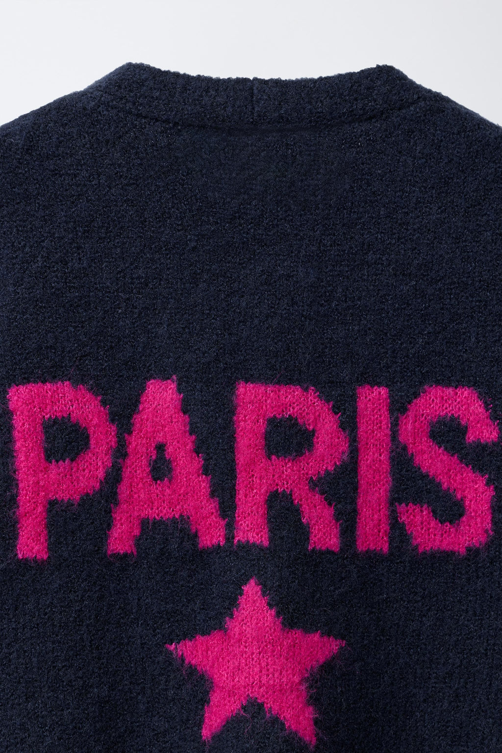 CONTRAST TEXT CARDIGAN - Zara фото 4