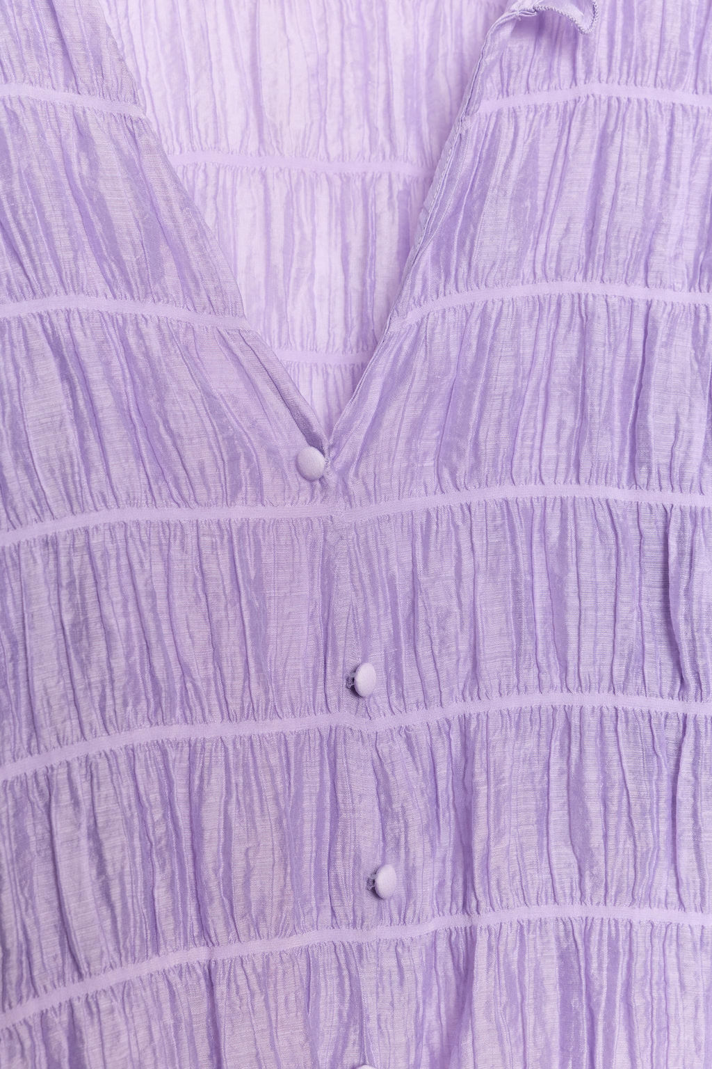 BLUSA NIDO DE ABEJA / Lila claro - Zara фото 8