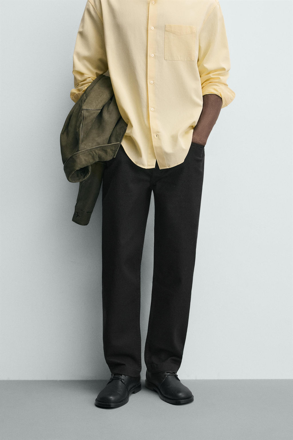 STRAIGHT-LEG TROUSERS - Zara фото 2