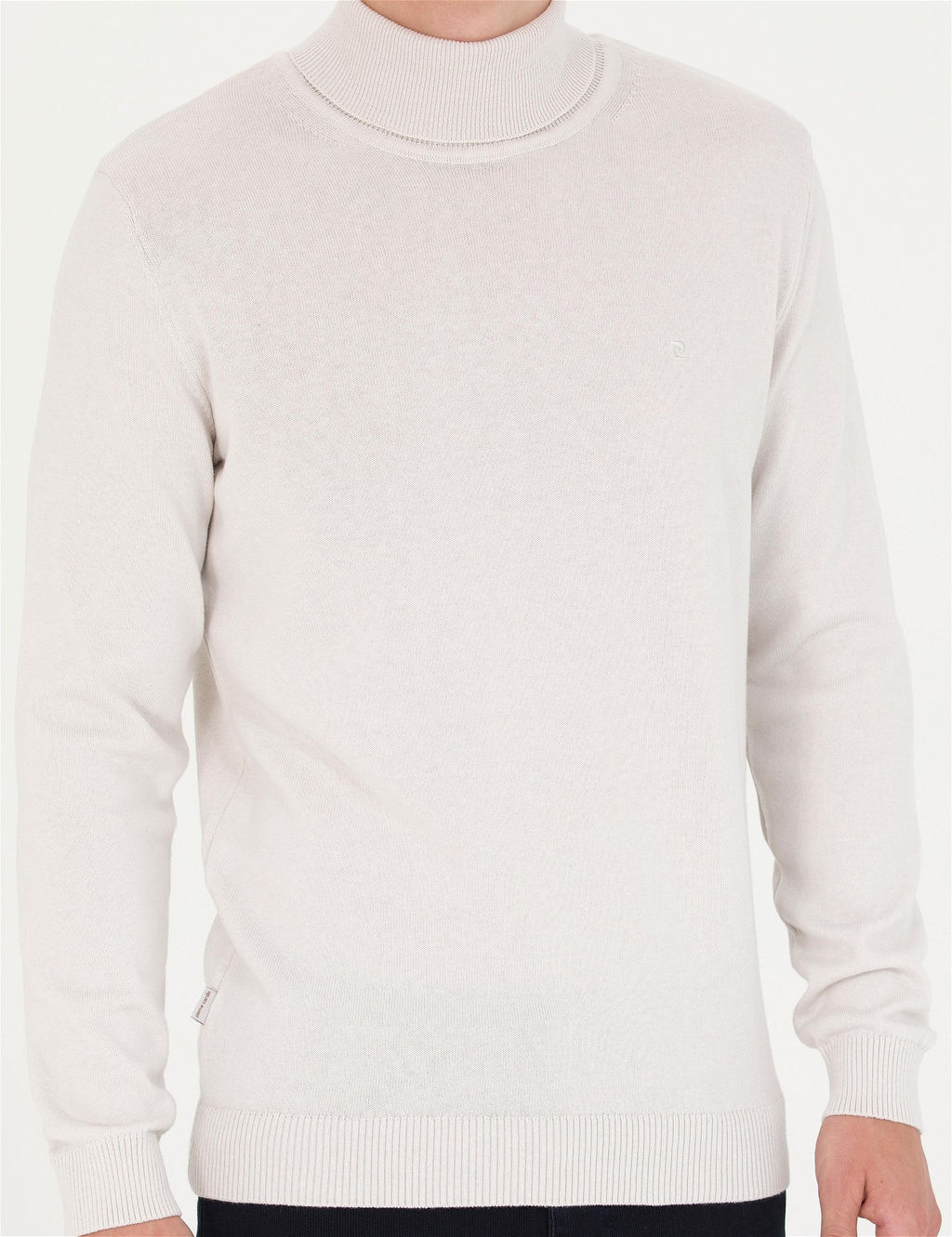 Ta_ Slim Fit Bal_k__ Yaka Basic Triko Kazak - Pierre cardin фото 6