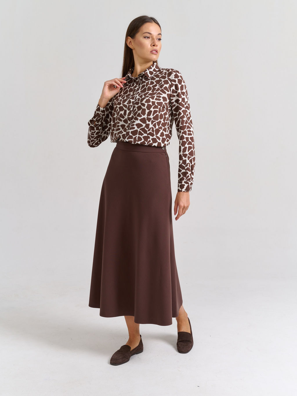 Юбка А-силуэта