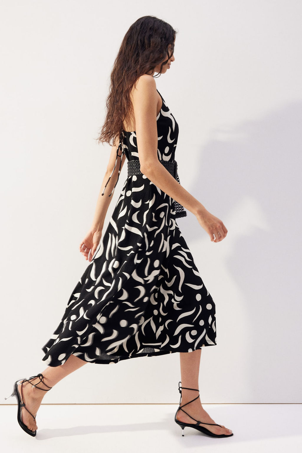 Maxivestido de punto con textura - H&m фото 4