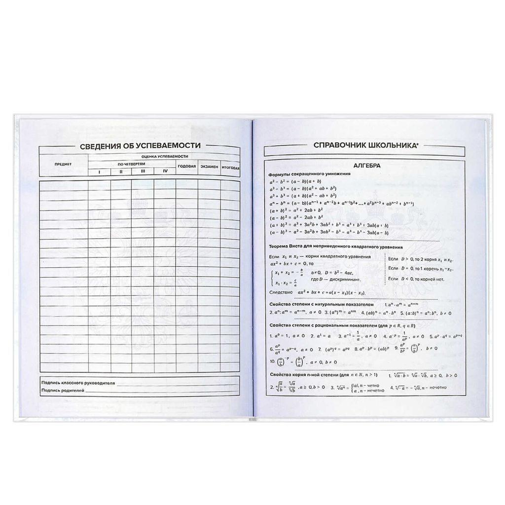Дневник российского школьника арт. 60148 ТРИАДА НА БЕЛОМ - Феникс+ фото 2