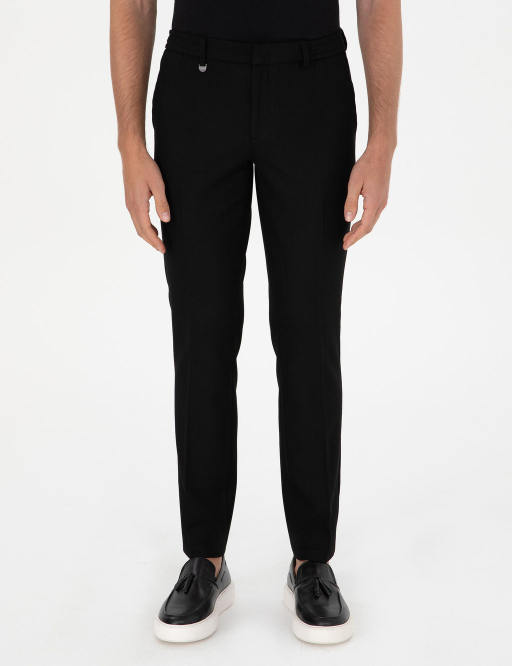 Siyah Slim Fit Kuma_ Pantolon - Pierre cardin фото 2