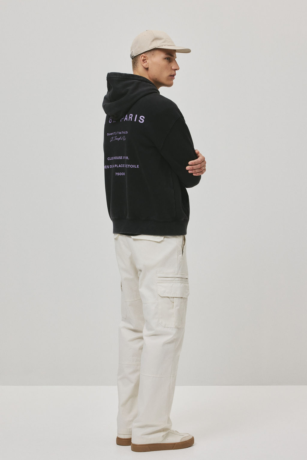 Sudadera con capucha y motivo Loose Fit - H&m фото 5