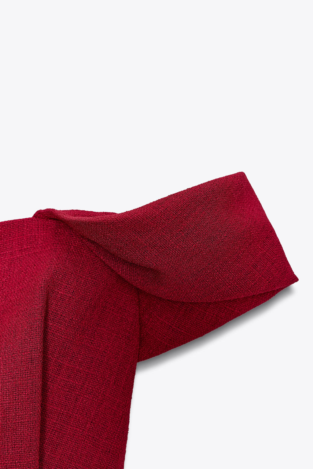 OFF-THE-SHOULDER DROP SLEEVE MINI DRESS - Zara фото 7