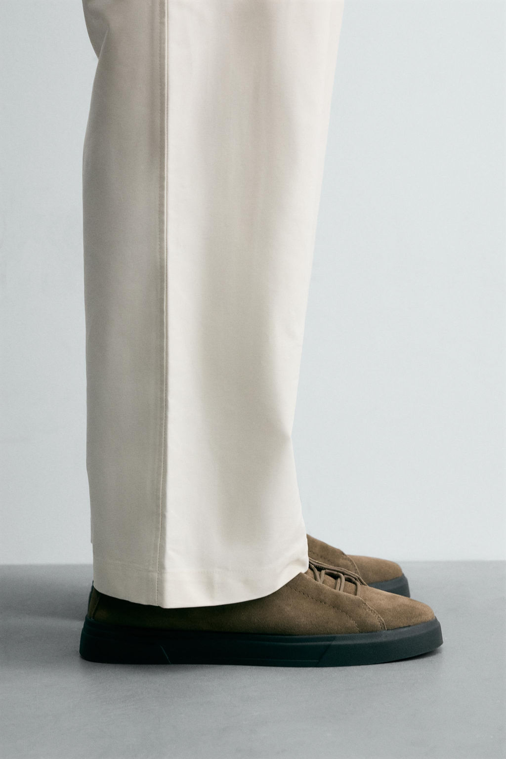 LEATHER TRAINERS - Zara фото 6