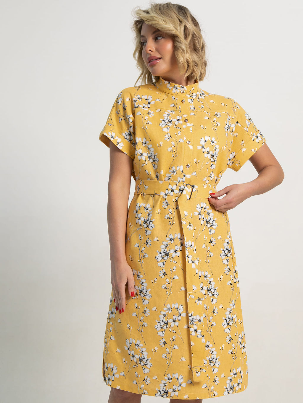 Платье Бон вояж (горчица) П15990-41М - Lt collection фото 5