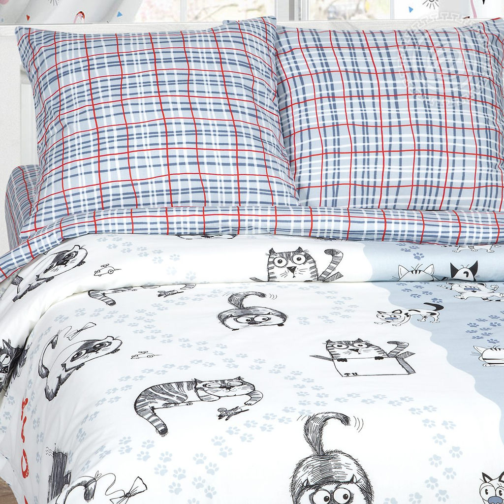 Мейсон 1,5 сп./Пододеяльник: 1 шт. - 215*145; Простыня: 1 шт. - 214*150; Наволочка: 2 шт. - 70*70; Поплин детский - Артпостель фото 2