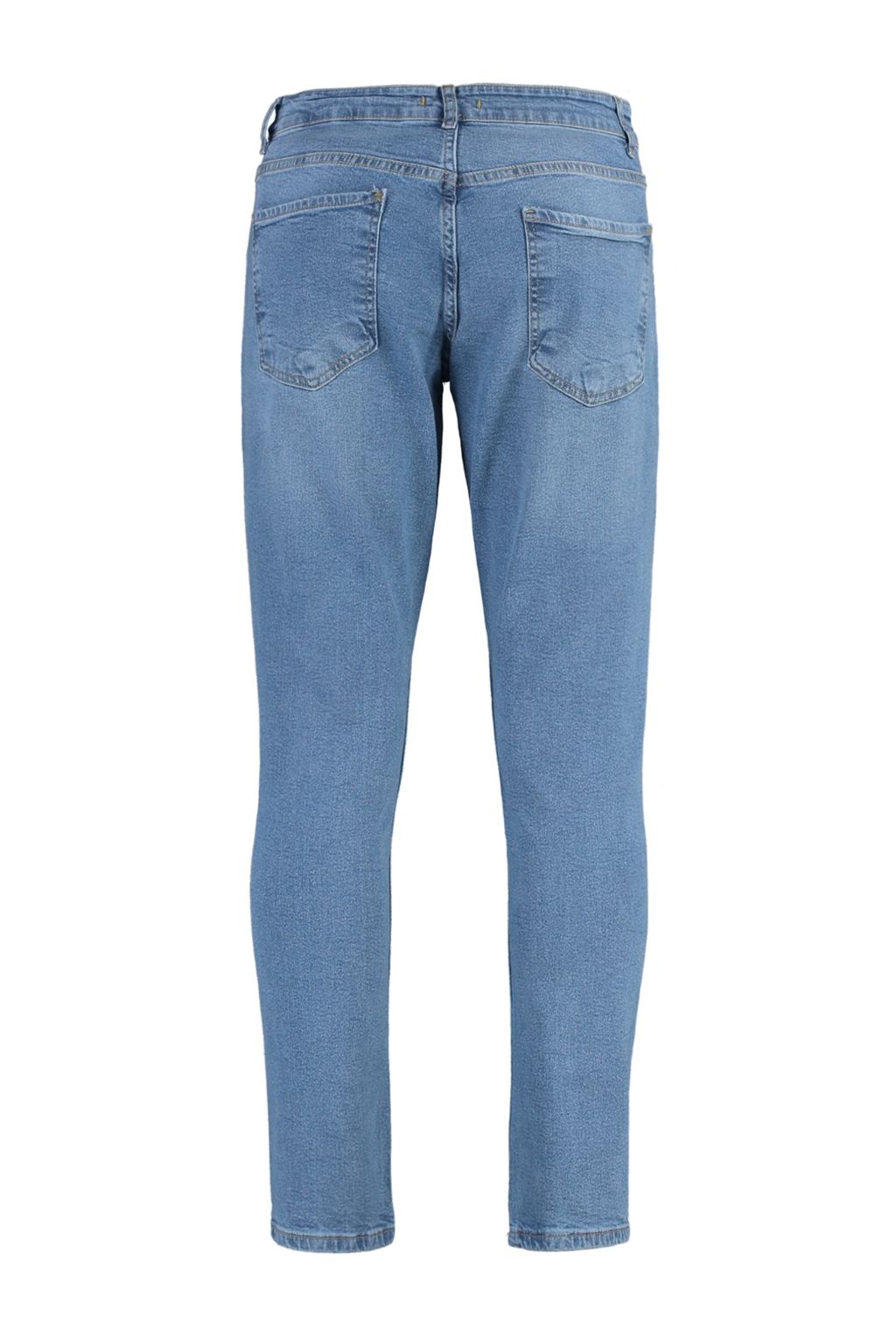 TRENDYOL MAN Lacivert Esnek Kumas Slim Fit Dar Kesim Jeans Kot Pantolon TMNAW23JE00054 - Trendyolmilla фото 11