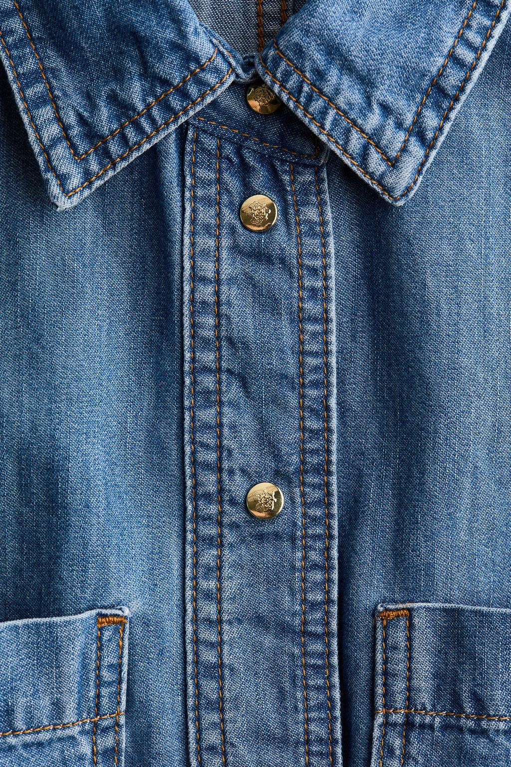 Vestido camisero en denim - H&m фото 7