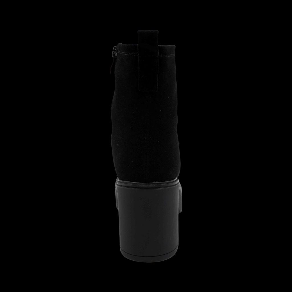 Ботинки из натуральной кожи на меху РМ-094-2 черные - Sport фото 4