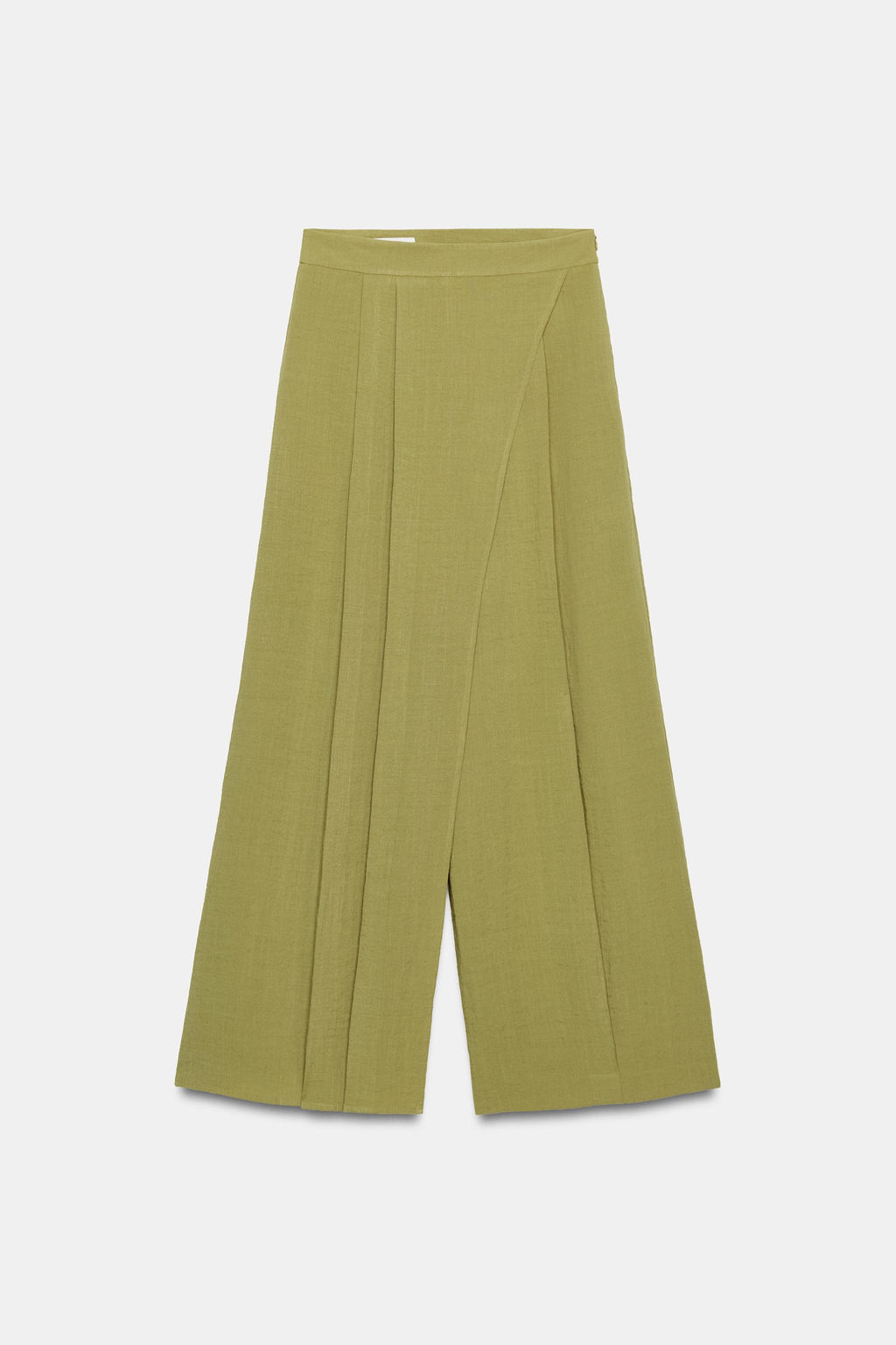 PANTAL?N PAREO ANCHO / Oliva - Zara фото 5