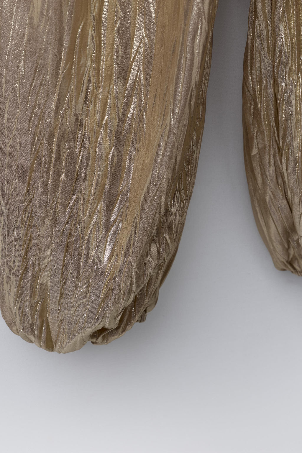 METALLIC SAROUEL TROUSERS - Zara фото 4