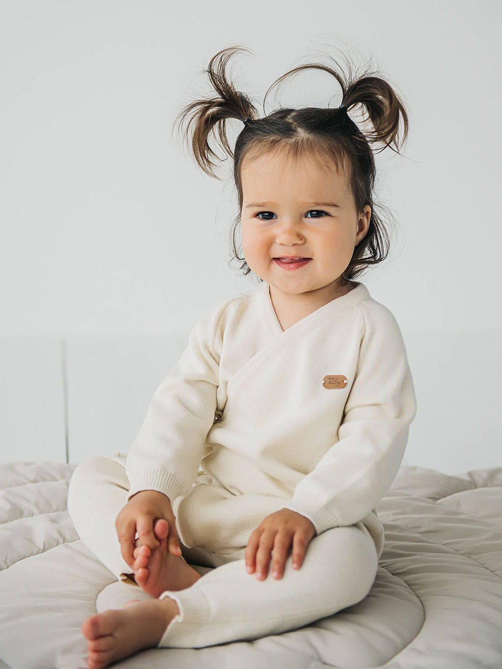 Комбинезон вязаный Тофу 0+ - Bungly фото 4