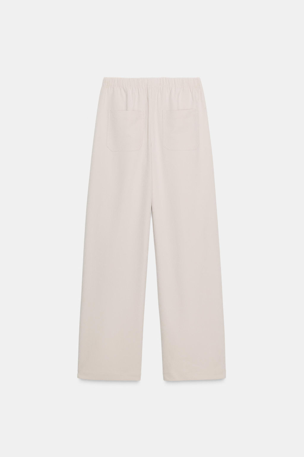 WIDE-LEG TROUSERS WITH ELASTIC WAISTBAND - Zara фото 9