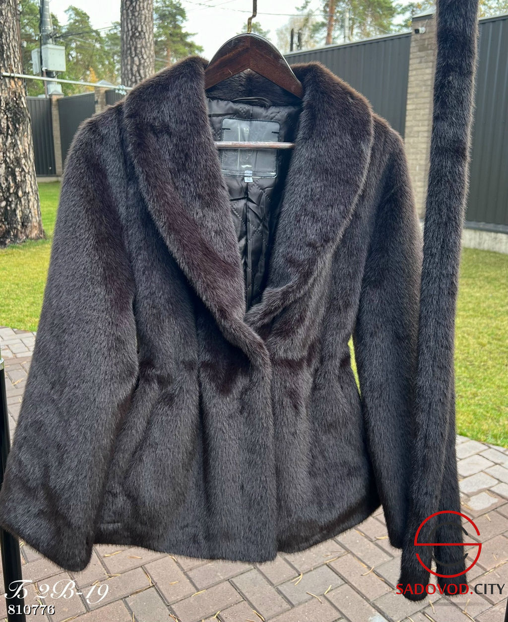 Шуба на кулиске приталенная - Bruno фото 2