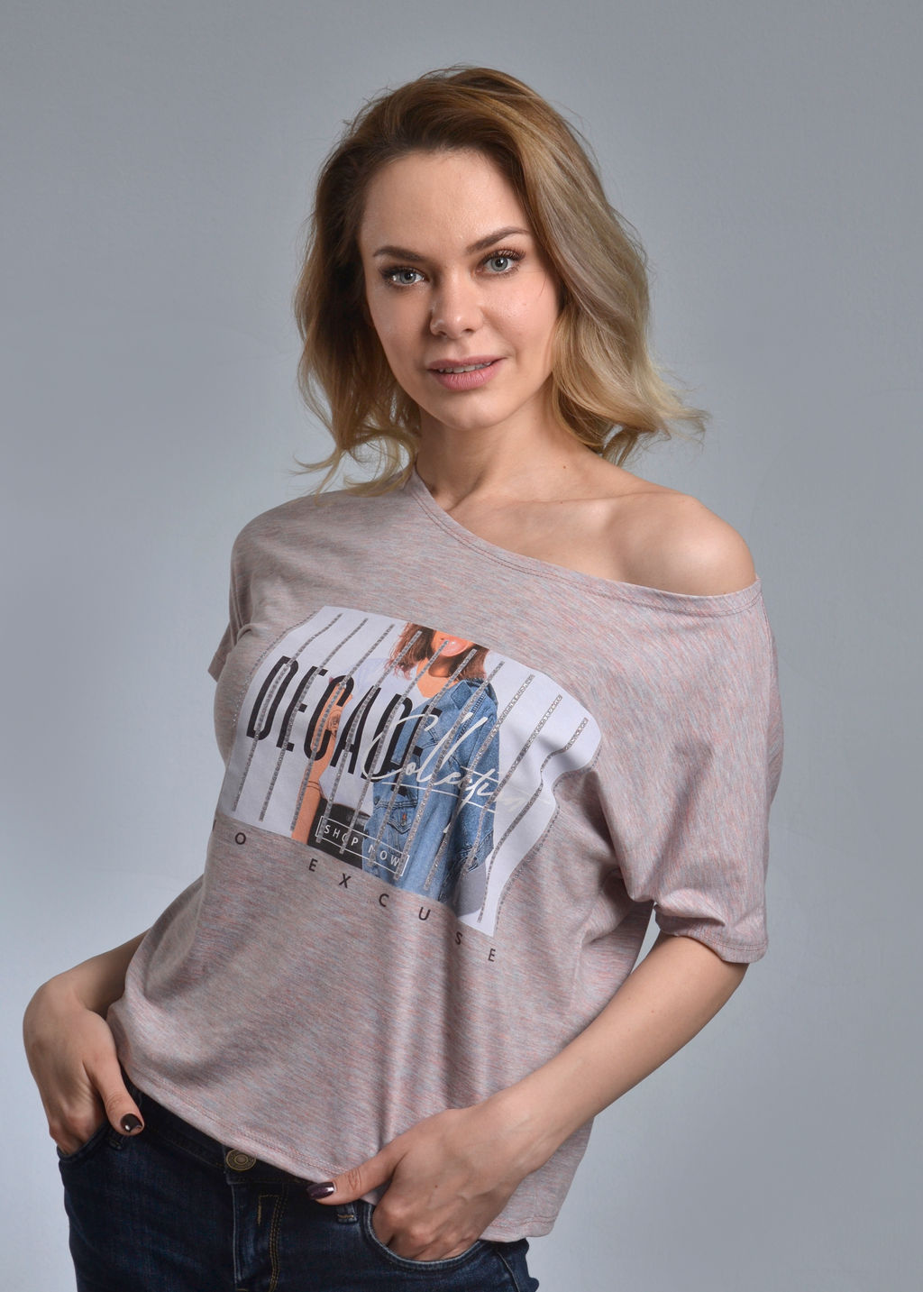 Футболка женская СТАЙЛ (мультиколор ) - Ивановская трикотажная компания фото 4