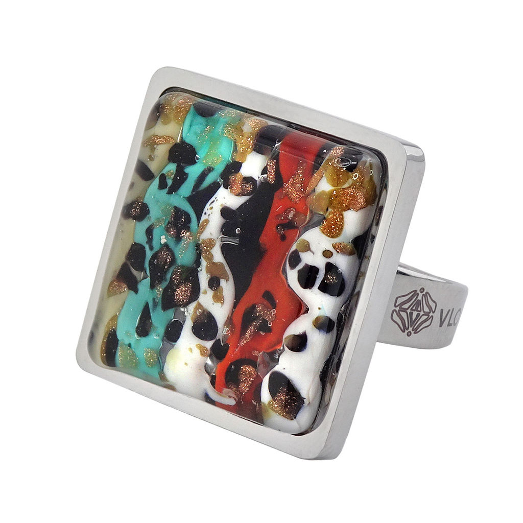 Кольцо из муранского стекла VOYAGE
