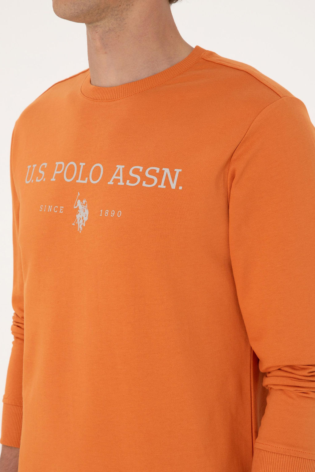 Erkek Bak_r Basic Sweatshirt Sepette S_rpriz _ndirim - U.s. polo assn фото 7