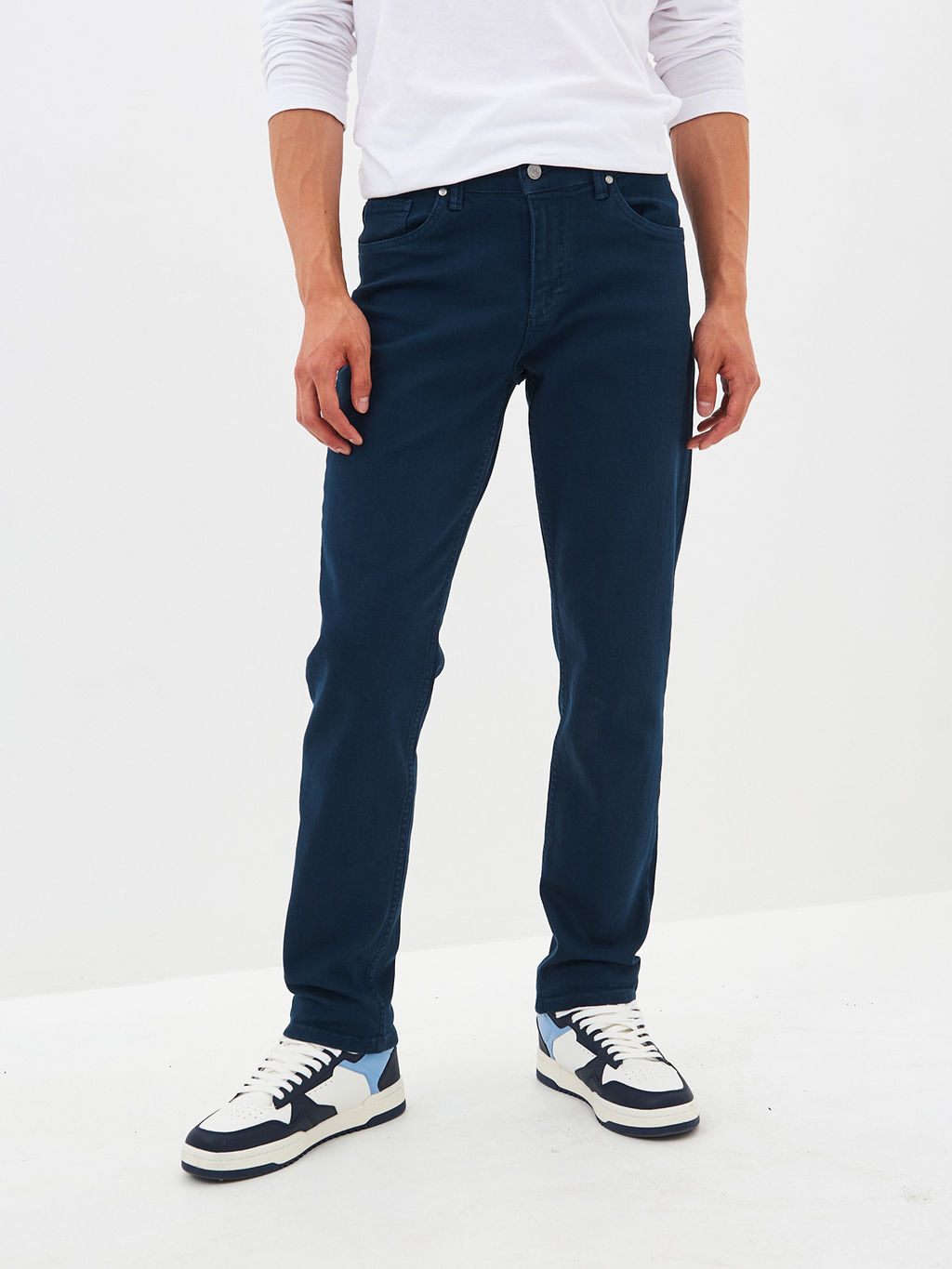 Мужские джинсы зауженного кроя - Mossmore фото 3